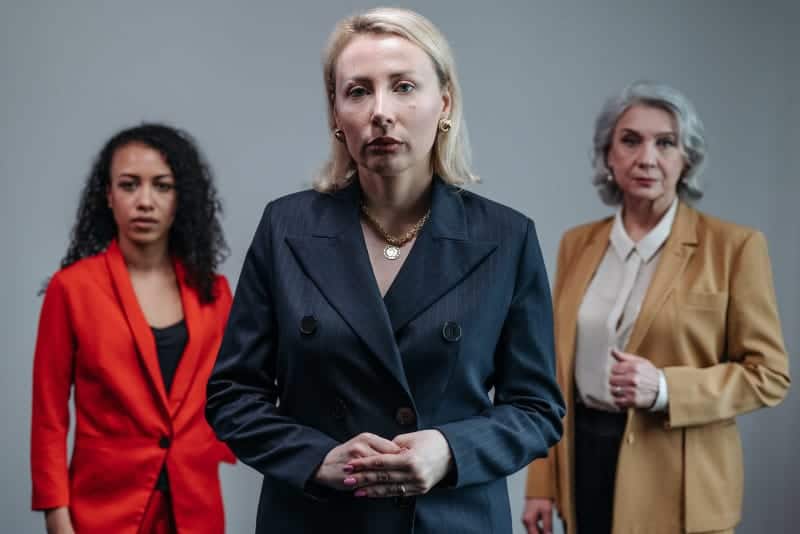 VSA, Inc – Third Teammate Three imposing businesswomen